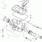 SCRAMBLER 500 2X4 - A01BA50AB Воздушный фильтр