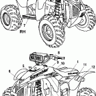 SCRAMBLER 500 2X4 - A01BA50AB Наклейки