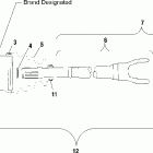 SCRAMBLER 500 4X4 - A01BG50AB Cv joint