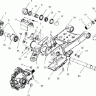 MAGNUM 500 HDS -A01CD50FB 500 Swing arm / rear gearcase mounting