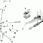 SPORTSMAN 400 - A01CH42AA Трост дроселя