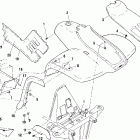 SPORTSMAN 500 HO - A01CH50AB Переднее крыло