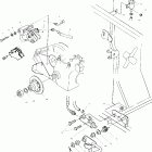 SPORTSMAN 500 DUSE - A01CH50AD Rear brake / foot pedal