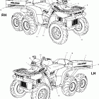 SPORTSMAN 6X6 - A01CL50AA Наклейки