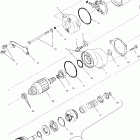 SCRAMBLER 2X4 - A00BA38CA ПУСКОВОЙ ЭЛЕКТРОДВИГАТЕЛЬ