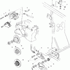 SPORTSMAN 500 RSE - A00CH50AC/AJ Rear brake / foot pedal