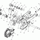 XPEDITION 425 - A00CK42AB Swing arm / rear gearcase mounting