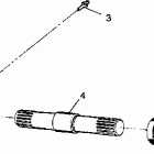 BIG BOSS 500 6X6 - A99AE50AA Front tightener