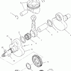 SPORTSMAN WORKER 335 - A99CH33IA Коленвал и поршни