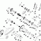 DIESEL INTL - A99CH45IA Gearcase (internal components)