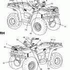 SPORTSMAN 500 RSE - A99CH50AC Наклейки