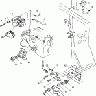SPORTSMAN 500 RSE - A99CH50AC Rear brake / foot pedal