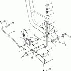 BIG BOSS 500 6X6 NORWEGIAN - N98AE50D Foot pedal and parking brake