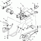 BIG BOSS 500 6X6 NORWEGIAN - N98AE50D Swing arm / guard mounting