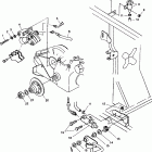 SPORTSMAN 500  SWEDISH - S98CH50EB Задний тормоз и подножки -w98ch50a(c)(d)