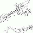XPLORER 300 - W98CC28C Rear brake xplorer 300 w98cc28c