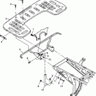 XPLORER 300 - W98CC28C Rear rack mounting xplorer 300 w98cc28c