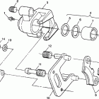 XPLORER 300 - W98CC28C Front brake xplorer 300 w98cc28c