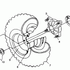 SPORTSMAN 500 - W98CH50A /AB Колесо заднее