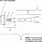 BIG BOSS 6x6 400L - N97AE38D Cv joint