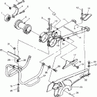 MAGNUM 6X6  SWEDISH - S97AE42E Swing arm / guard mounting magnum 6x6 w97ae42a and swedi...