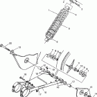 MAGNUM 6X6  SWEDISH - S97AE42E Swing arm / shock mounting magnum 6x6 w97ae42a and swedi...
