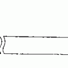 SPORTSMAN 50  Swedish - S97CH50E Prop shaft  sportsman 500 w97ch50a
