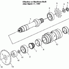 SPORTSMAN 400L - W97AC38C Center tightener sportsman 400l w97ac38c