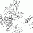 SPORTSMAN 400L - W97AC38C Engine mounting sportsman 400l w97ac38c