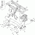 SPORTSMAN 400L - W97AC38C Exhaust system sportsman 400l w97ac38c