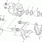 SPORTSMAN 400L - W97AC38C Front brake sportsman 400l w97ac38c