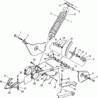 SPORTSMAN 400L - W97AC38C Swing arm / shock mounting sportsman 400l w97ac38c