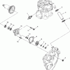 SPORTSMAN 400L - W97AC38C Water pump sportsman 400l w97ac38c