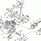 BIG BOSS 6X6 400L - W97AE38A Engine mounting big boss 6x6 400l w97ae38a