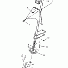TRAIL BLAZER - W97BA25C Steering post sport 400l w97ba38c and trail blazer w97ba...