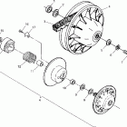 XPRESS 300 - W97CA28C Driven clutch xpress 300 w97ca28c and  xpress 400l w97ca...