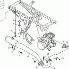 XPRESS 300 - W97CA28C Exhaust system xpress 300 w97ca28c and  xpress 400l w97c...