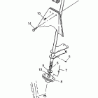 XPLORER 300 - W97CC28C Steering post xplorer 300 w97cc28c