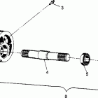 XPLORER 400L - W97CC38C Front tightener xplorer 400l w97cc38c