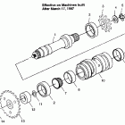 XPLORER 400L - W97CC38C Center tightener xplorer 400l w97cc38c
