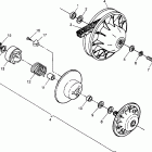 XPLORER 400L - W97CC38C Driven clutch xplorer 400l w97cc38c