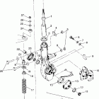 XPLORER 400L - W97CC38C Front strut xplorer 400l w97cc38c