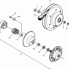 400L 6X6  NORWEGIAN - N968740 Driven clutch 6x6 400l