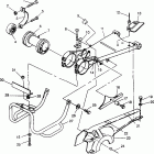 400L 6X6  NORWEGIAN - N968740 Swing arm / guard mounting 6x6 400l