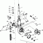 400L 6X6  NORWEGIAN - N968740 Front strut 6x6 400l