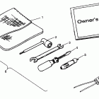 400L 6X6  NORWEGIAN - N968740 Tool kit 6x6 400l