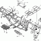 MAGNUM 6X6 SWEDISH - S968744 Bumper / rack mounting magnum 6x6