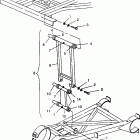 MAGNUM 6X6 SWEDISH - S968744 Rear strut stabilizer magnum 6x6
