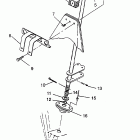 MAGNUM 6X6 SWEDISH - S968744 Steering post magnum 6x6