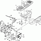 SPORTSMAN 500 SWEDISH - S969244 Front rack and bumper mounting sportsman 500 w969244 and...